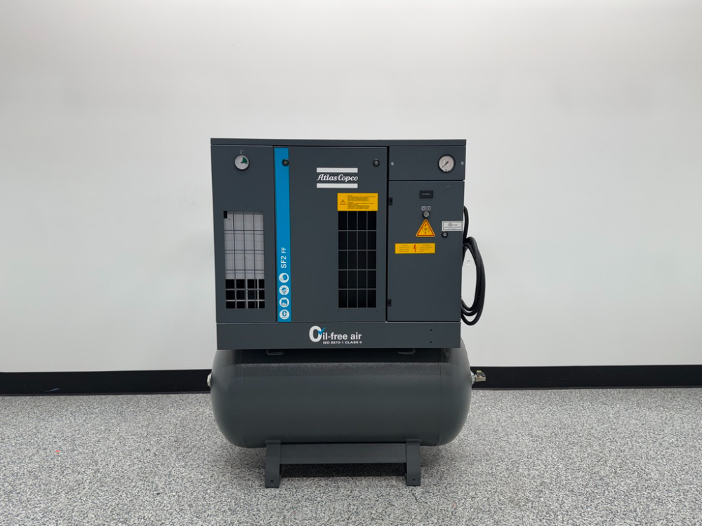 Image of Atlas Copco SF2 FF Oil-free Scroll Air compressor